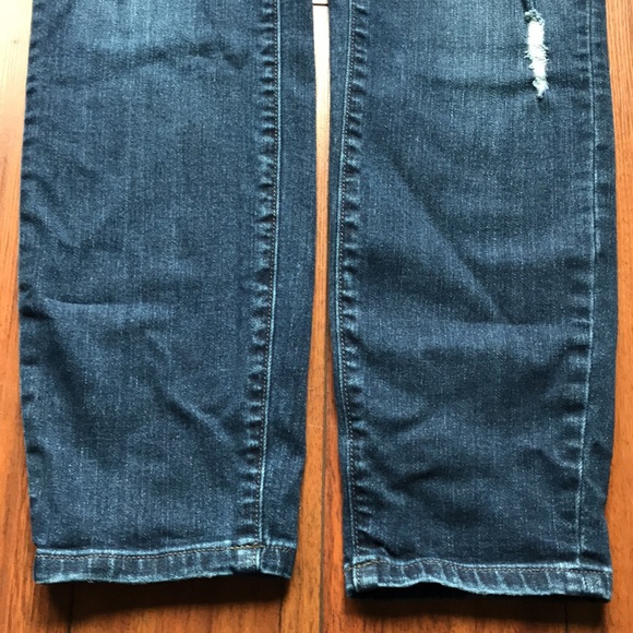 🖤🖤Ann Taylor Loft Modern Skinny Ankle Distressed Denim Jeans🖤🖤 - Picture 8 of 11